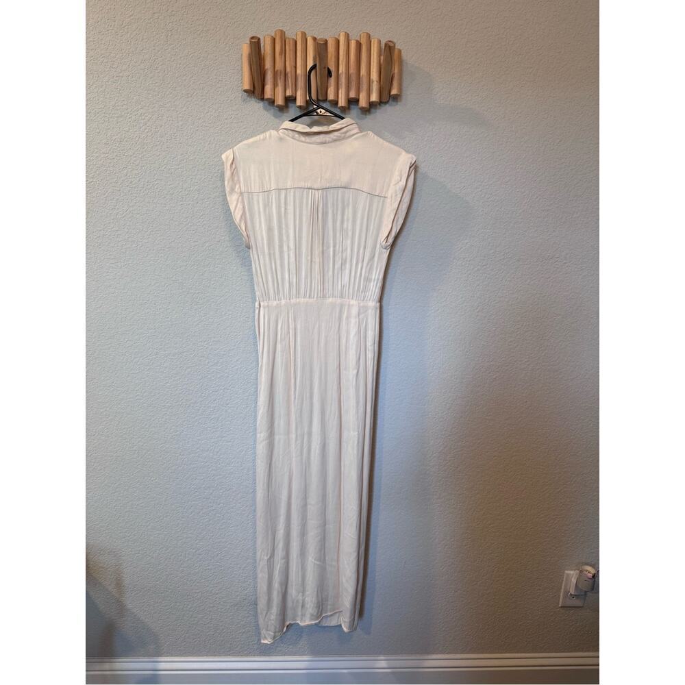 Anthropologie Cream Maxi Dress | Elegant Grecian-Inspired Evening Dress | NWOT - Picture 7 of 13